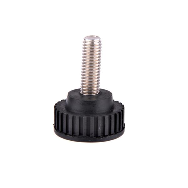 Les pieds en caoutchouc en caoutchouc moulé partie les pièces métallisées par caoutchouc des véhicules à moteur de chapeau de filet de vis de silicone