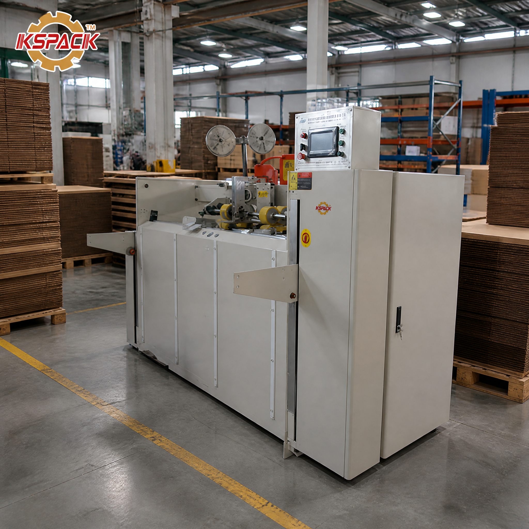 Semi Automated Electric Corrugated Carton Box Machine Paper Stapler Stitching Machine