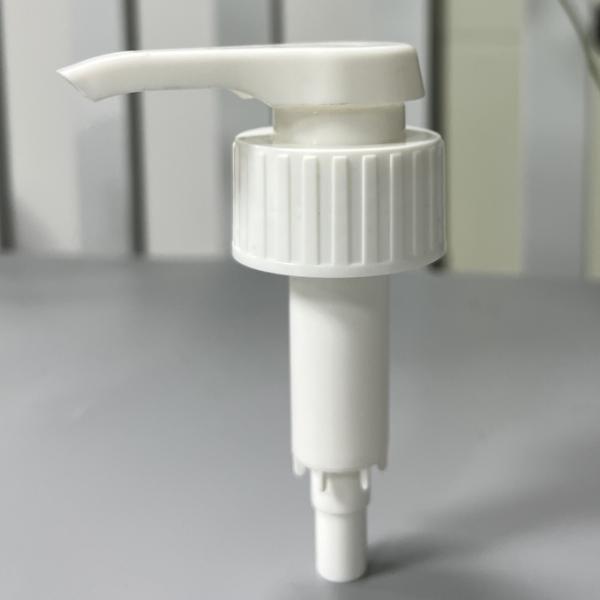 JL-JK303  Ribbed Smooth Big Output 4cc 5cc Screw Lotion Pump 28/410 33/410 38/400 38/410