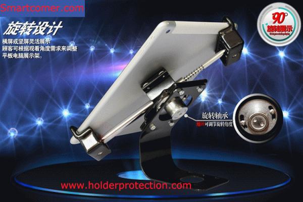 COMER desk display stands for gsm shops tablet security cable locking mounting bracket