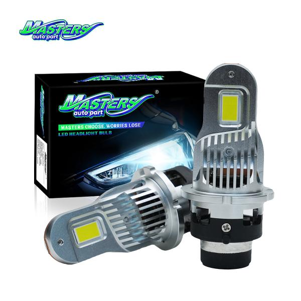 Masters D2pro 90W 8000LM 6500K 5575 Chips Superior de la aviación de aluminio lámpara delantera LED