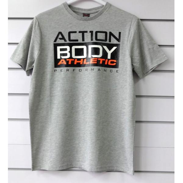 Quick Dry Men's Sports T-Shirt with Vibrant Fluorescent Print and Fabric Type