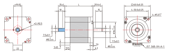 60mm 1,8 мотор NEMA Nema 24 1.5N.M степени Stepper
