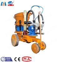 Associação pneumática do Shotcrete que faz o Gunite concreto molhado conduzido máquina