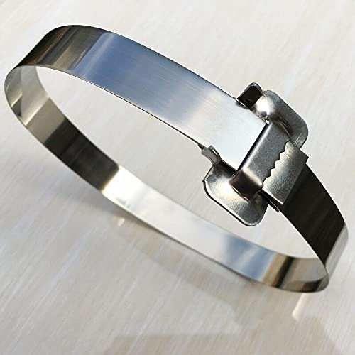 3/4 304 Stainless Steel Banding Strapping Ear-Lokt Buckles Pipe Clamp Wing Seal