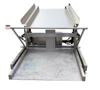 Machine de traitement de crevettes à commande sans fil