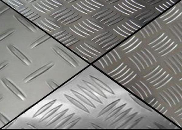 Military Grade Aluminium Chequered Plate 3003 5 Bars Aluminum Tread Plate 4x8