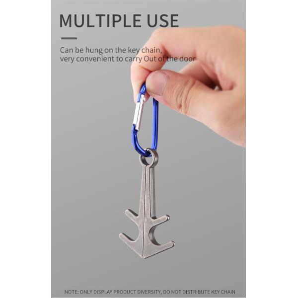 L11.3cm 30g Colorful Aluminum Alloy Phone Holder Special Anchor