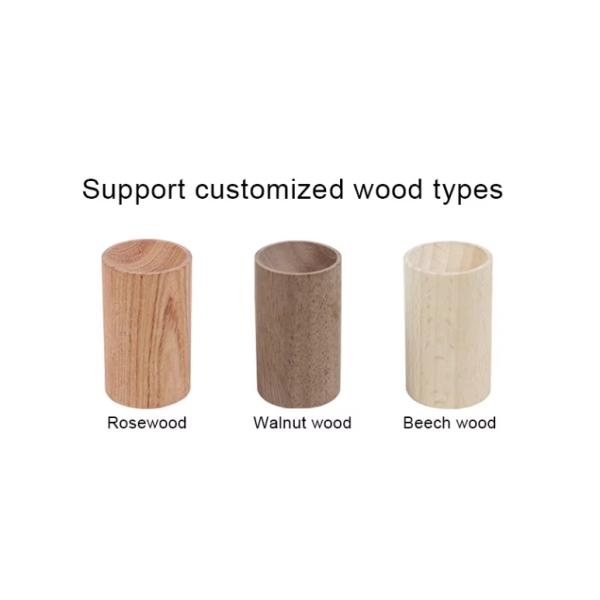 Деревянная крышка белый восковый черный ореховый бутылка крышка для стеклянной бутылки парфюмерии