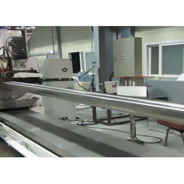 HWJ 600 Water Well Screen Welding Machine , 100MM Dia Welded Wire Mesh Machine