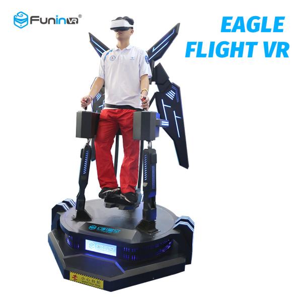 Le combat interactif Flight Simulator d'Eagle de cinéma du jeu 9D VR avec le tir lance