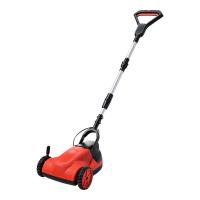 6500 RPM, palanca eléctrica inalámbrica para césped, diámetro de corte de 21 cm, 3 niveles de altura ajustable para césped artificial