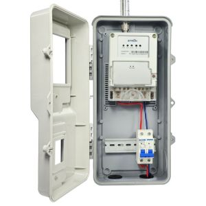 AMI System Compatible Smart Prepaid Electricity Meter Effortless Reading with GPRS and LoRa-RF Remote Data Transmission