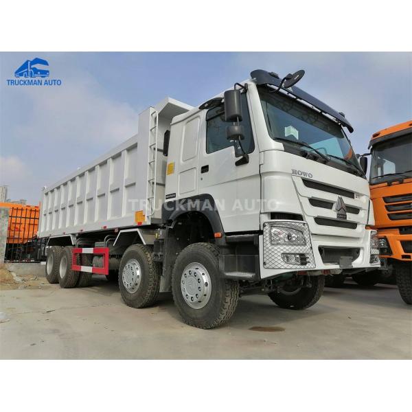 12 Wheel 371HP SINOTRUK HOWO 50 Tons Dumper Truck