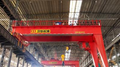 Customized BMG Type Double Girder Semi Gantry Crane 20 Ton