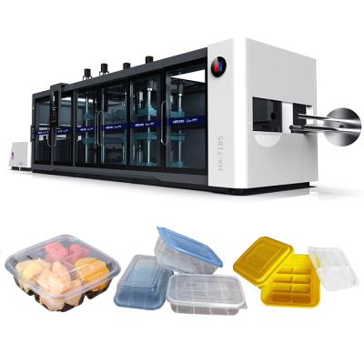 10-30Mold/Min Pressure Thermoforming Machine Intelligent Control Three Station