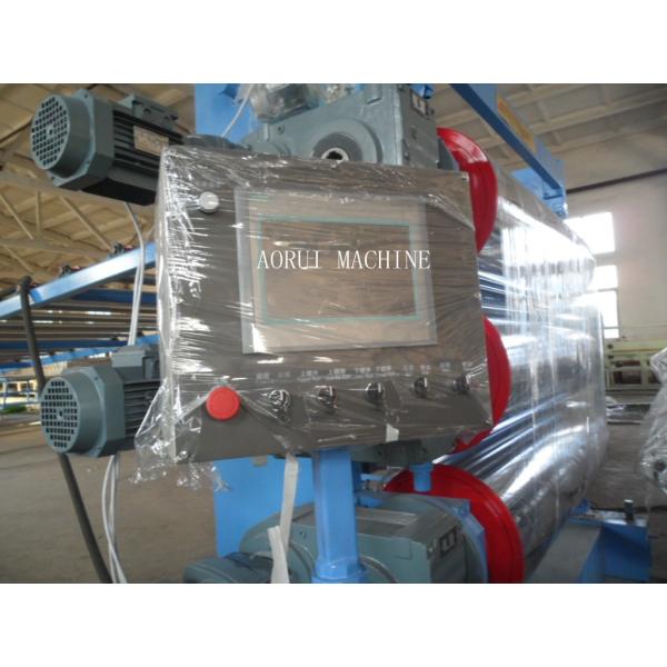 PVC Plastic Sheet Extrusion Machine , PVC Free Foamed Sheet For Decoration Production Line