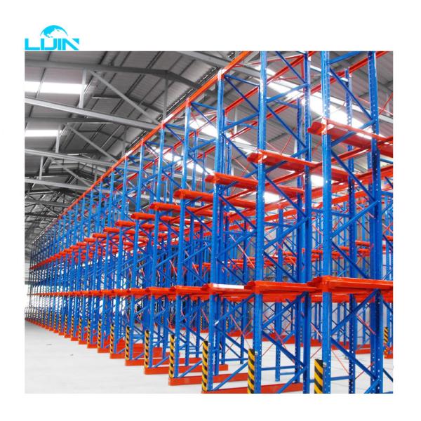 Pallet Racking System Equipment Steel Layer Drive In Heavy Duty Warehouse Rack