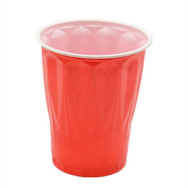 18 OZ 530ml Red PS Disposable Party Cups Plastic Beer Pong Game Set
