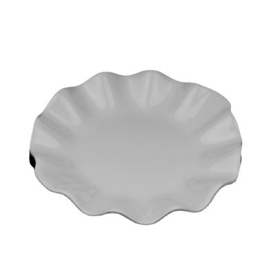 Placas de cerâmica em forma de flor Conjunto de jantar de porcelana pratos de cerâmica