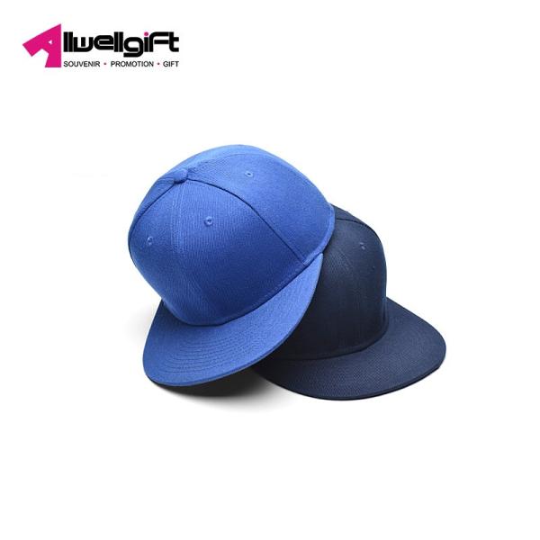 Unisex Hip Hop Baseball Caps Flat Brimmed Customized Color