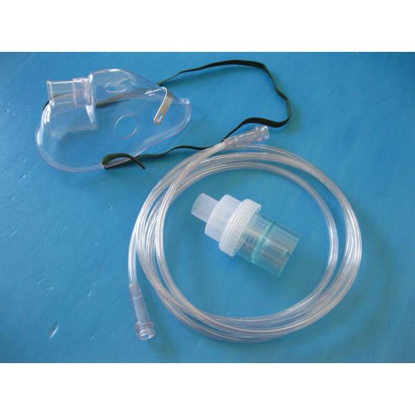 Прозрачный устранимый медицинский набор маски Nebulizer PVC младенческий взрослый