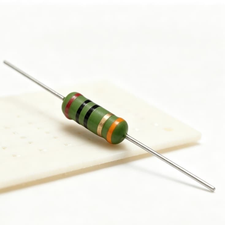 2% Precision KNP-C 3W Power Wirewound Resistor with Flameproof Design and 6kV Surge Withstand