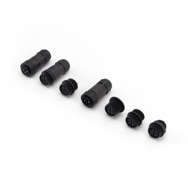Male Female Small Waterproof Cable Connector M25 PA66 For LED
