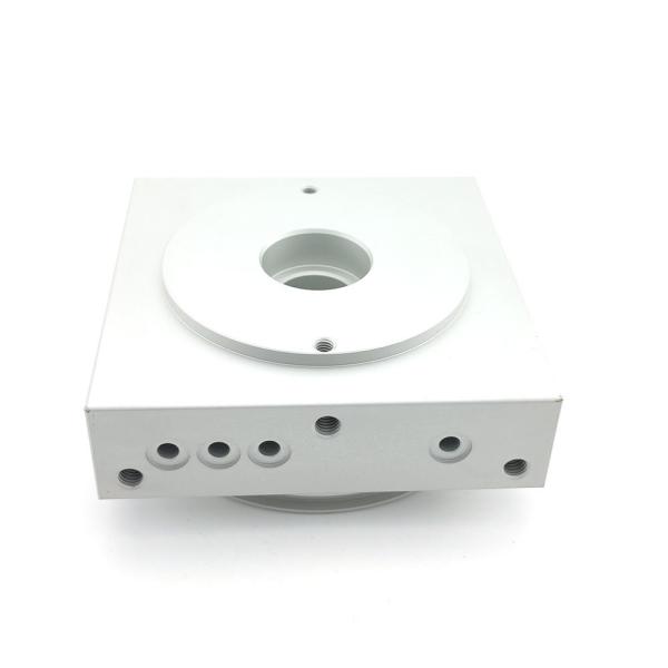 Custom Precision CNC Machined Aluminum Hydraulic Cartridge Valves Block Made to Order