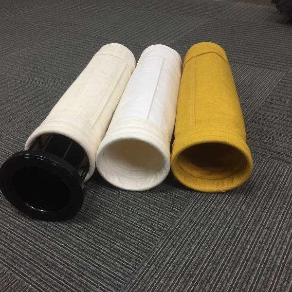 Saco de filtro da remoção de poeira do PPS da resistência do ácido e do alcaloide de Asphalt Plant 550gsm
