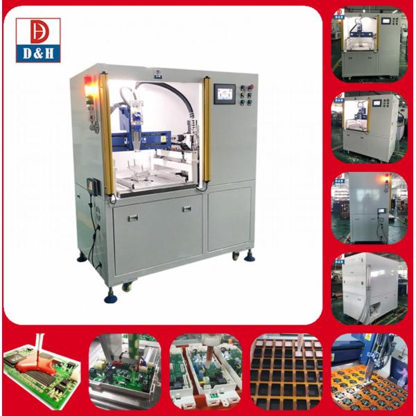 Máquina de colagem de aplicadores de adesivos industriais de alta precisão com velocidade de 0,5-12 g