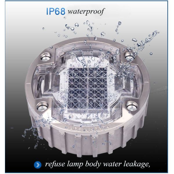 IP68 Waterproof Solar Cat Lights Eyes Road Studs 1200mah