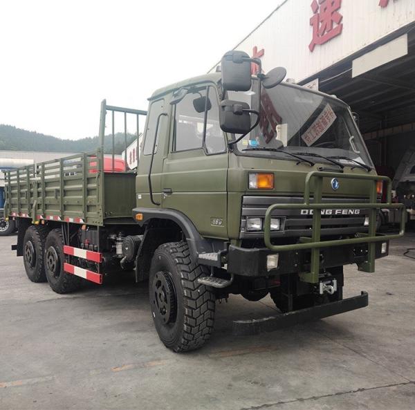Heavy 6 Wheel Drive Left Steering Civilian 6x6 Desert Off Road Vehicles For Euro 4 Emission Standard