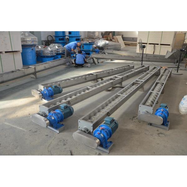 Stainless Steel or Carbon Steel Inclined Screw Conveyor for Conveying Materials