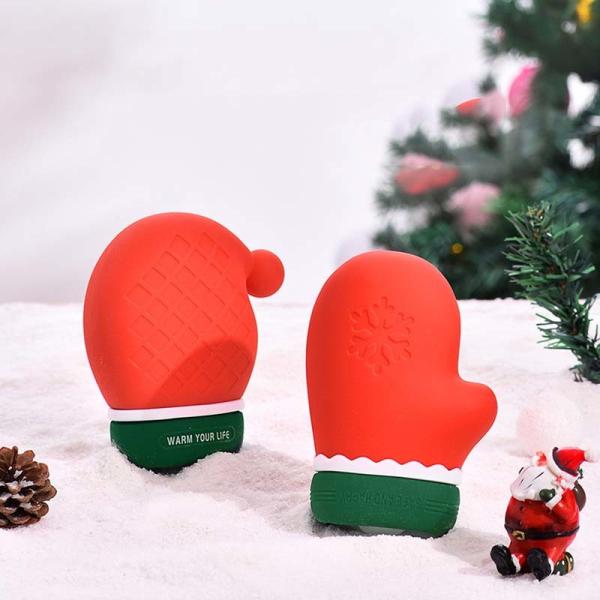 Bouteille d'eau chaude avec couvercle tricoté Mini sac à eau chaude pour soulager la douleur Taille dos Cou Épaules Cadeaux d'anniversaire de Noël