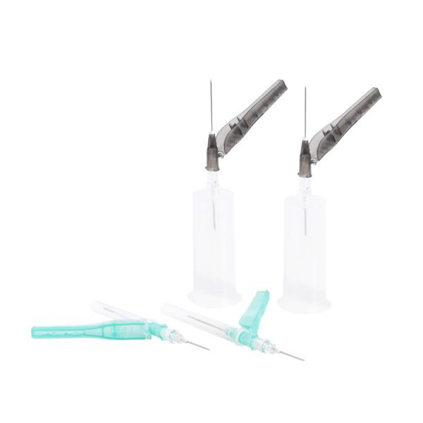 22G 3/4'' Safety Blood Collection Needle Flashback Window For For Venous