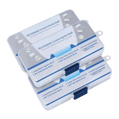 Mini Orthodontic Injection Mould for Lingual Buttons and Brackets