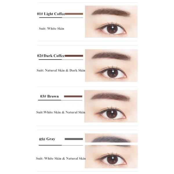 Popular Mechanical Eyebrow Pencil / Herbal Waterproof Brow Pencil