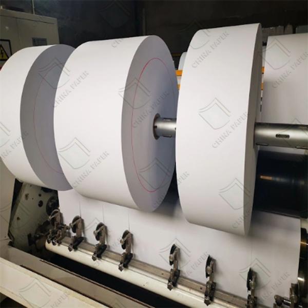 24-30gsm Degradable White Straw Wrapping Paper For Straw Packing Eco Friendly