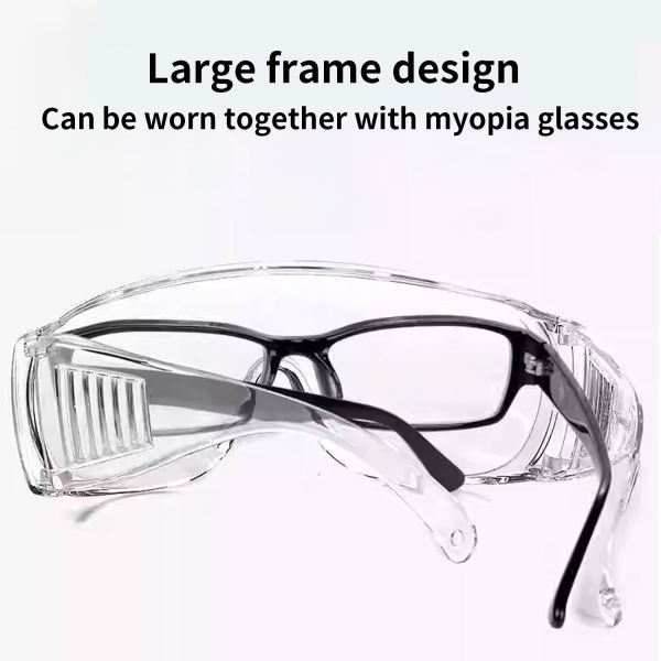 Ansi Z87.1 Protective Lab Security Clear Z87 Safety Glass Anti Fog Goggle Eye Protection Lentes De Seguridad Industrial Glasses