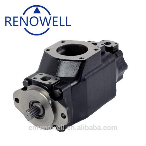 Triple Cartridges Black Hydraulic Cylinder Pump For Plastic Machinery