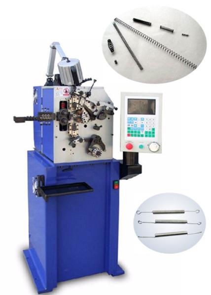 Automatic Oiling Bending Wire Machine , Semi Elliptic Extension Spring Machine 500kg
