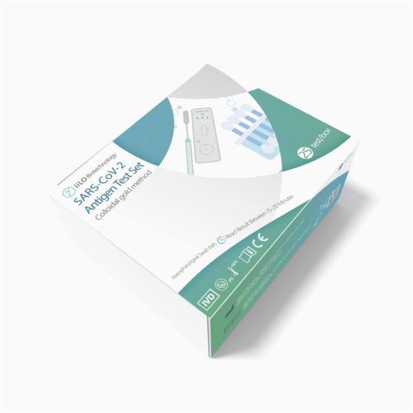 Plastic Antigen Swab Test Kit 	99% Accuracy 25 Test/Box
