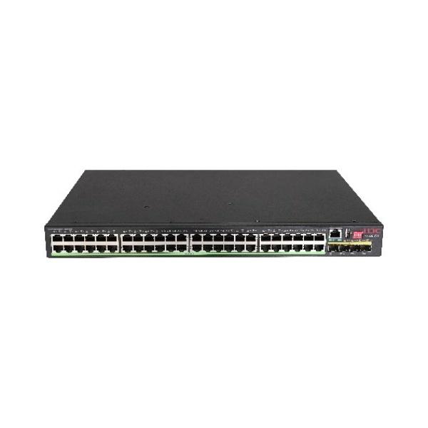 Industrial-Grade 52-Port Gigabit Switch With Redundant Power & ERPS Ring , H3C LS-IE4320-52S