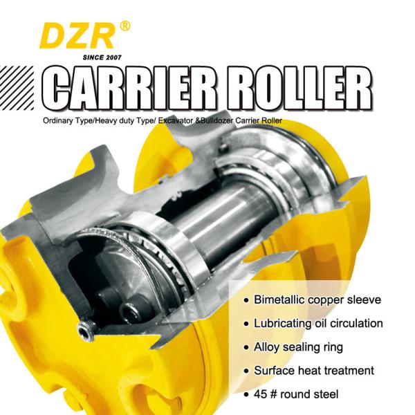 DX150 Forge 50mn Bulldozer Top Carrier Roller For Undercarriage Parts