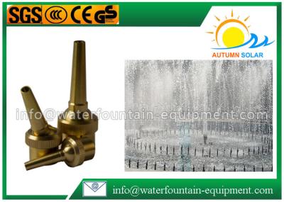Brass Outdoor Water Fountain Equipment Garden Water Adjustable Jet G1 / 2