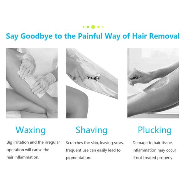 IPL Handheld Laser Hair Removal Device Face Hair Removal Machine For Man