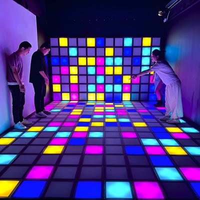 30x30cm Active Games LED Floor for Kids Play Area Amusement Park Facilities