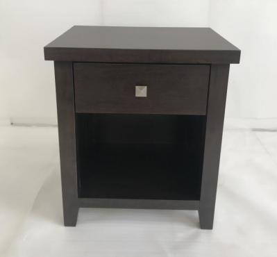 1-Drawer antique wood finish bed side table,wooden night stand for hotel bedroom furniture,hospitality casegoods