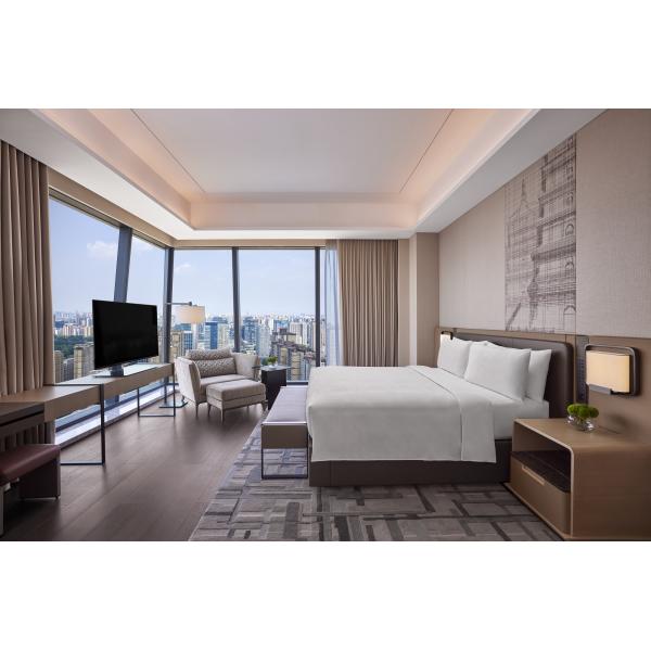 Hotel Modern Style Bedroom Furniture Set With Bed Size 1800*2000mm